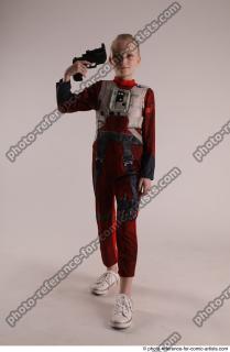 DENISA CRAZY PILOT WITH GUN